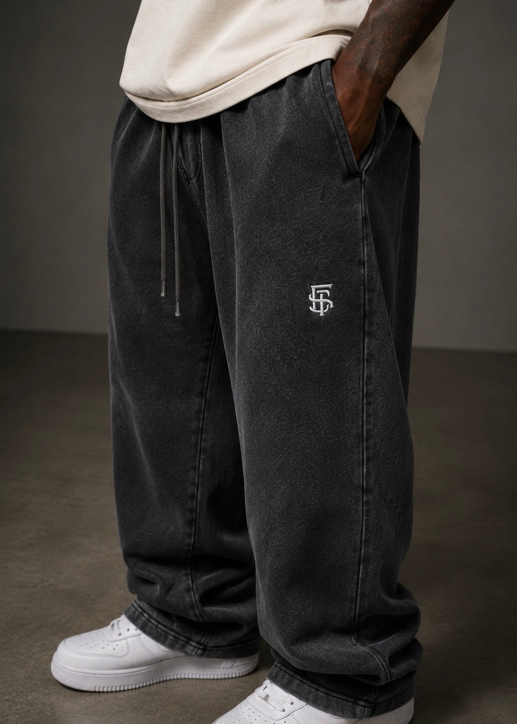 Snow Wash Heavyweight Sweatpants