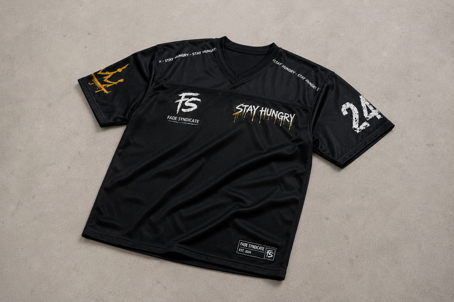 Stay Hungry Football Jersey