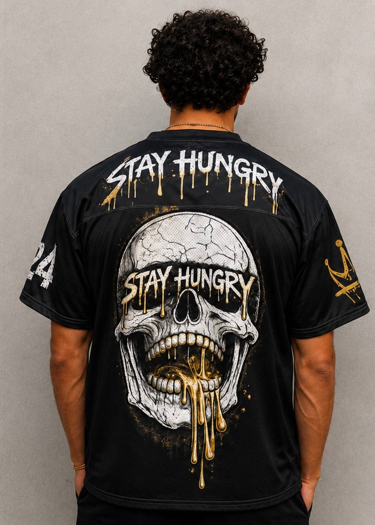 Stay Hungry Football Jersey